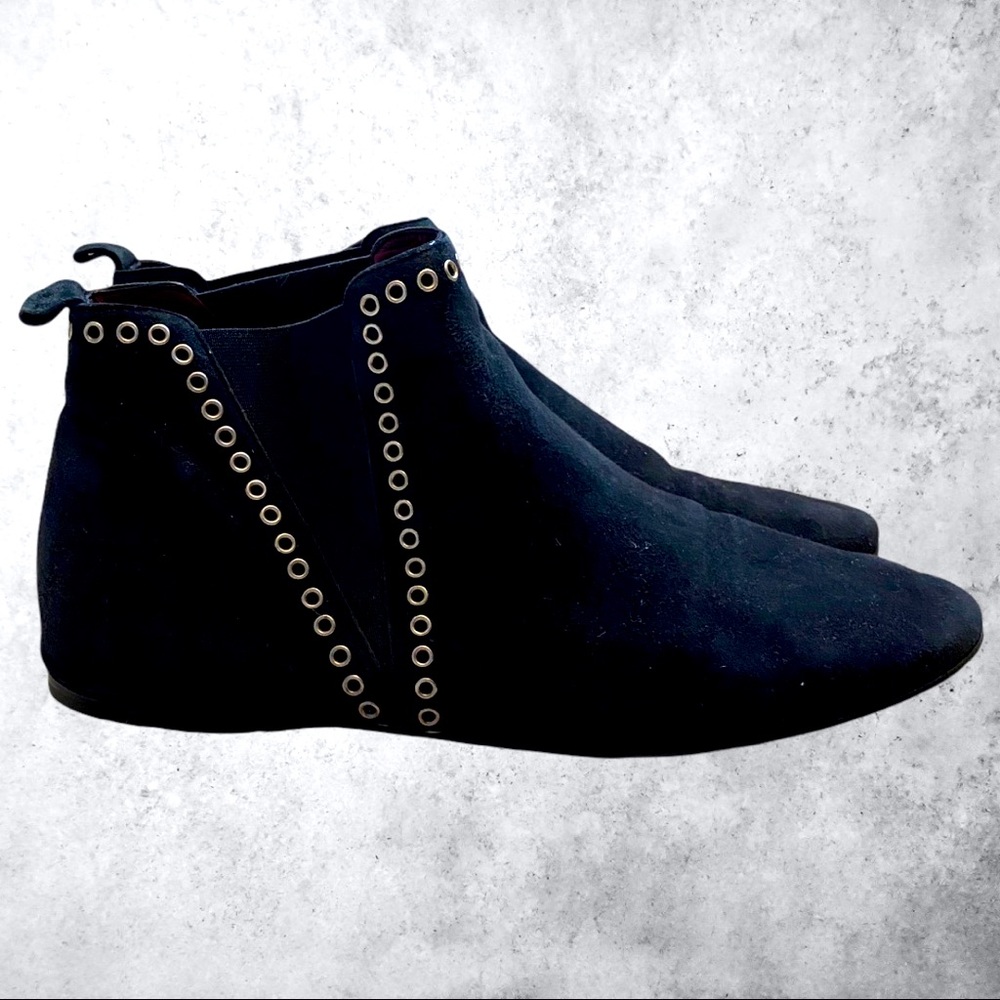 🇫🇷Isabel Marant Black Suede Boots with Rivets